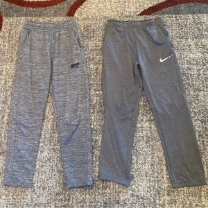 Nike 🤍 DriFit pants lot of 2 ~ boys xl~ gray